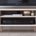 TWICE(トワイス) テレビ台 ローボード(幅150cm) テレビボード 収納 扉 リビング収納 50型 50V 幅150 天然木  オークナチュラル TW37-150L-IV 写真7