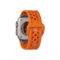 URBAN ARMOR GEAR UAG製 Apple Watch 49/46/45/44mm用 MONARCH ストラップ オレンジ/チタン UAG-AWLP-OR/TI 写真7