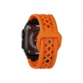 URBAN ARMOR GEAR UAG製 Apple Watch 49/46/45/44mm用 MONARCH ストラップ オレンジ/ブラックチタン UAG-AWLP-OR/BT 写真7