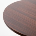 ミニテーブル 丸型 ブラウン クラッシック サイドテーブル 木製 丸  |  北欧 かわいい おしゃれ スリム コンパクト 丸テーブル ベッド テーブル ミニ 写真8