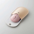 ワイヤレスマウス BlueLED Bluetooth 4ボタン 薄型 モバイルマウス 収納ポーチ付き 割り当て機能 ピンク 写真8