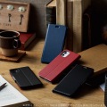 AQUOS sense4/AQUOS sense5G/レザー/手帳/US/薄型/磁石/BK 写真8