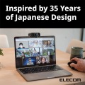 Webカメラ/830万画素/4K対応/オートズーム機能付き/ブラック 写真8