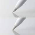 Apple Pencil ペン先 交換 極細 1mm 金属製 2個セット ホワイト 写真8