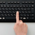 キーボード 無線 (2.4GHz) ワイヤレス USB-A 洗える(IPX5) メンブレン 高耐久設計 抗菌 【Windows11 mac Chrome】対応 ブラック 写真8