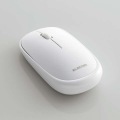 マウス/有線/3ボタン/薄型/ケーブル巻取式/ホワイト 写真8