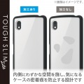 Xperia Ace III(SO-53C/SOG08)/背面クリア/ブラック 写真8