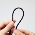 LANケーブル/CAT6A/爪折れ防止/スイング式コネクタ/10.0m/ブラック 写真8