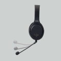 無線ヘッドセット/2.4GHzワイヤレス/オーバーヘッド型/マイクアーム付き/USB-Aアダプタ付/両耳/ブラック 写真8