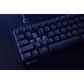 ゲーミングキーボード 【V custom】 有線 着脱式ケーブル RGB メカニカル ( 銀軸 / スピードリニア ) 日本語配列 テンキーレス USB Aポート×1 ブラック 写真8