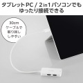 ドッキングステーション3in1充電+映像出力 写真8