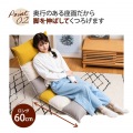 ハイバック座椅子 フットレスト リクライニング 首が楽 脚上げ リラックスチェア リクライニングソファ 頭部14段 背部14段 脚部14段 ブラウン 写真8