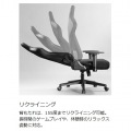 ゲーミングチェア 型崩れしにくい硬めの座面 足を崩しやすいフレームレスの座部 あぐら オプション品 カスタマイズ対応 写真8