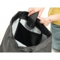 ライダース巾着ザックIMOCK ブラック 21L ヘルメット収納 DBT652-BK  写真8