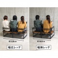 DOD テキーラソファレッグ  TL3-809-BK [木材は付属しておりません] | アウトドア ソファ ベンチ チェア コンパクト 写真8