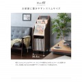   レコードラック Calmato カルマート 幅35.5 高さ100 RK-1000 ホワイト 宮武製作所| レコード 収納 リビング オシャレ 写真8