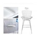 ワイヤーカウンターチェア PCK-020N ホワイト 写真8