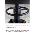 バーチェア 天然木 KNC-A812 レッド 宮武製作所 | チェア 椅子 昇降 ヴィンテージ インダストリアル 写真8