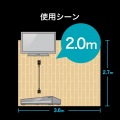 HIGH SPEED HDMIケーブル(やわらか) 写真8