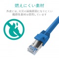 LANケーブル/CAT7/2m/ブルー 写真8