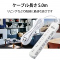 一括&個別スイッチ付 雷ガードタップ 写真8