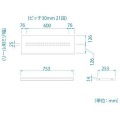 リール棚専用追加板 白井産業 リール棚板 追加板 収納 棚 釣り具 ブラック 約幅75 高さ4 奥行27cm ペスカレージ  写真8
