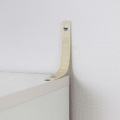 ディスプレイラック 白井産業 キャビネット シェルフ 本棚 扉付き 収納  アンティーク調 ナチュラルブラウン 幅87 高さ202 ルミデ LMD-2085DNA 写真8