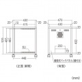サンワサプライ 省スペース19インチボックス(6U) ハブやルーターを省スペースに設置 CP-027K【大型商品の為時間指定不可】 写真8