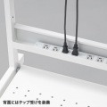 RoHS10対応レーザープリンタ収納ラック(W650×D610mm) 写真8