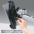 iPad・タブレット用鍵付きVESA取付けホルダー 写真8