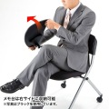 メモ台付きミーティングチェア 写真8