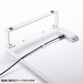 USBハブ付モニター台(ホワイト) 写真8