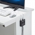パソコン切替器 1組 キーボード マウス で3台 パソコン 操作 ホットキー入力 省スペース マグネット付き テレワーク Win Mac サーバ管理 写真8
