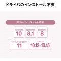 USB3.2 TypeC-LAN変換アダプタ(ホワイト) 写真8