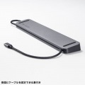 USB Type-Cドッキングステーション(HDMI×3画面出力対応) 写真8
