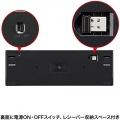 ワイヤレススリムキーボード 写真8