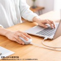 静音Bluetoothワイヤレスマウス(充電式・5ボタン) 写真8