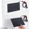 マグネット内蔵防水防塵キーボード 写真8