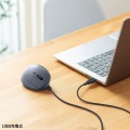 静音Bluetooth小型エルゴノミクスマウス(充電式・5ボタン) 写真8