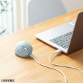 静音Bluetooth小型エルゴノミクスマウス(充電式・5ボタン) 写真8