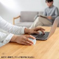 静音ワイヤレス コンボ 小型エルゴノミクスマウス(充電式・5ボタン) 写真8