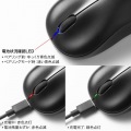 BluetoothブルーLEDマウス(充電式) 写真7