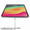iPad Air 13インチ(M2/2024)用クリアハードケース 写真8