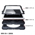 iPad 10.2インチ 前面保護フィルター付耐衝撃ケース 写真8