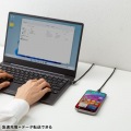 USB2.0 Type-Cコネクタ540°回転ケーブル(PD100W・1m) 写真8