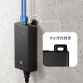 PoEインジェクター(電源内蔵・IEEE802.3bt(75W)対応) 写真8