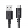 USB 2.0 Type-Cケーブル(C-A・3m・ブラック) 写真8