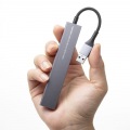 USB 5Gbps 3ポート スリム ハブ(カードリーダー付き) 写真8