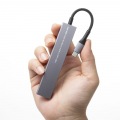 USB 5Gbps 3ポート スリム ハブ(カードリーダー付き) 写真8