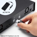 USB 5Gbps Type-C 20ポートハブ 写真8